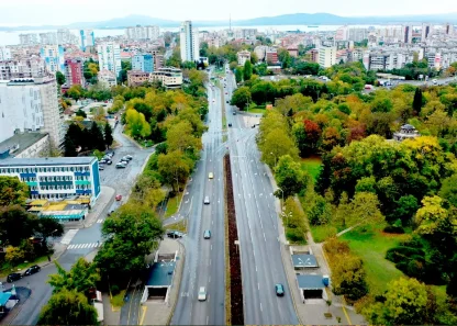Burgas 2020 drone view
